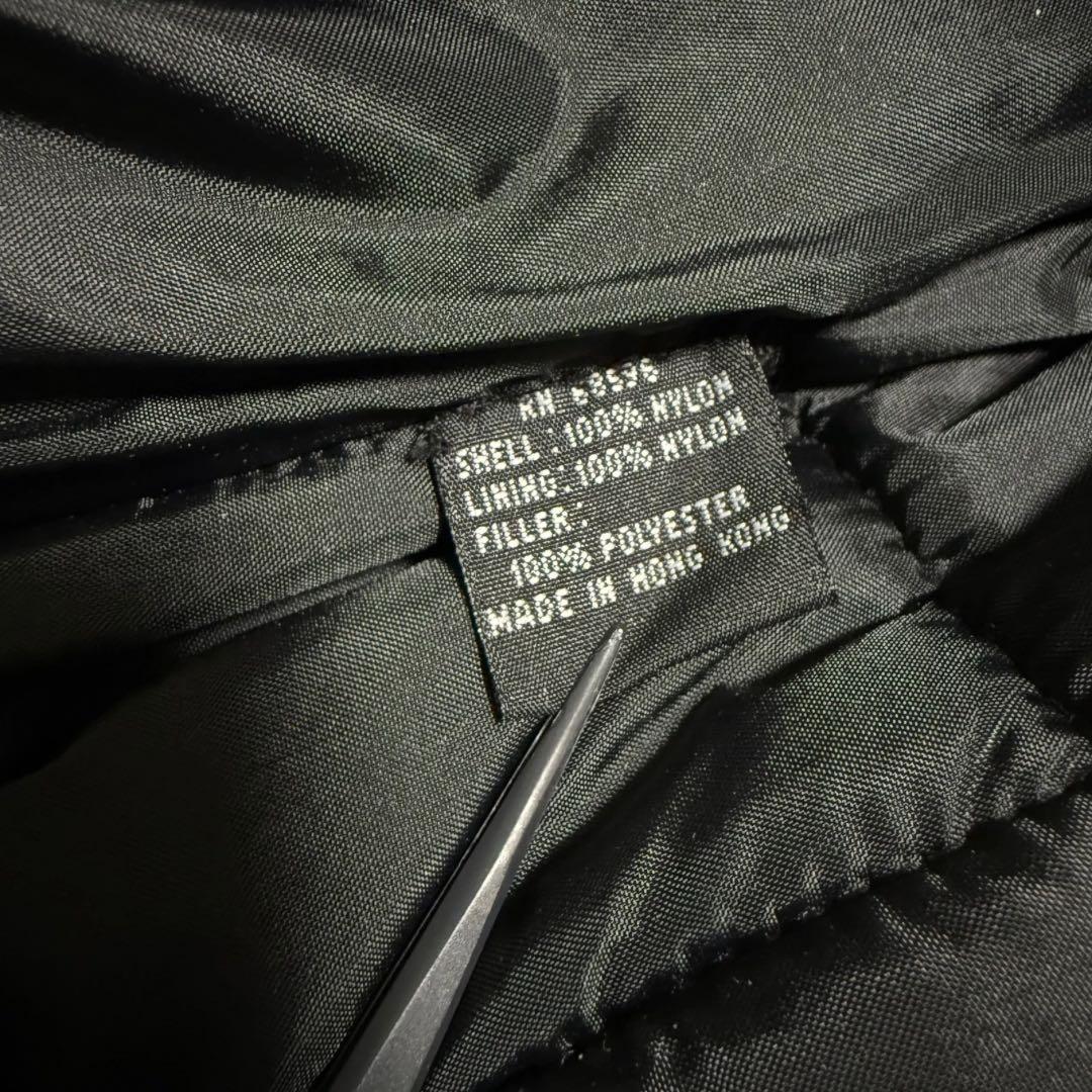 D&G ドルチェ＆ガッバーナ ロゴ 中綿ベスト ブラック S 短丈