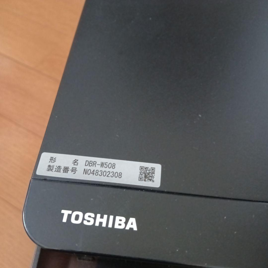 TOSHIBA REGZA レグザ ブルーレイレコーダー DVR-W508