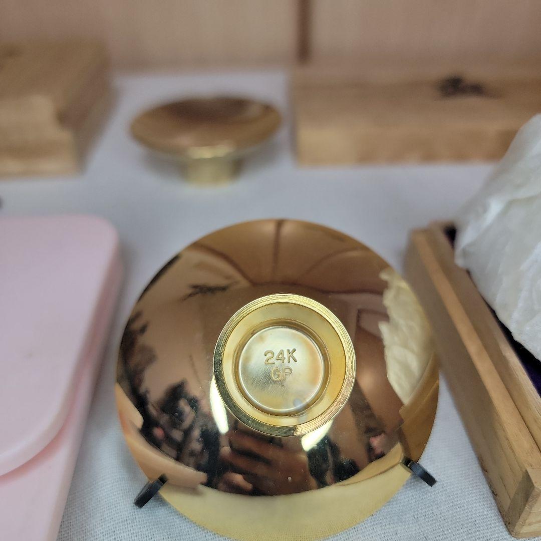 純銀盃39ｇ、24KPG 4個セット 木箱無し