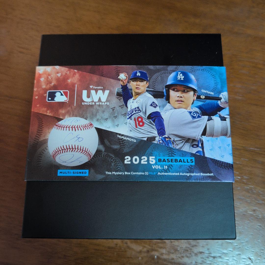 Fanatics Under Wraps スコット・ローレン　直筆サインボール
