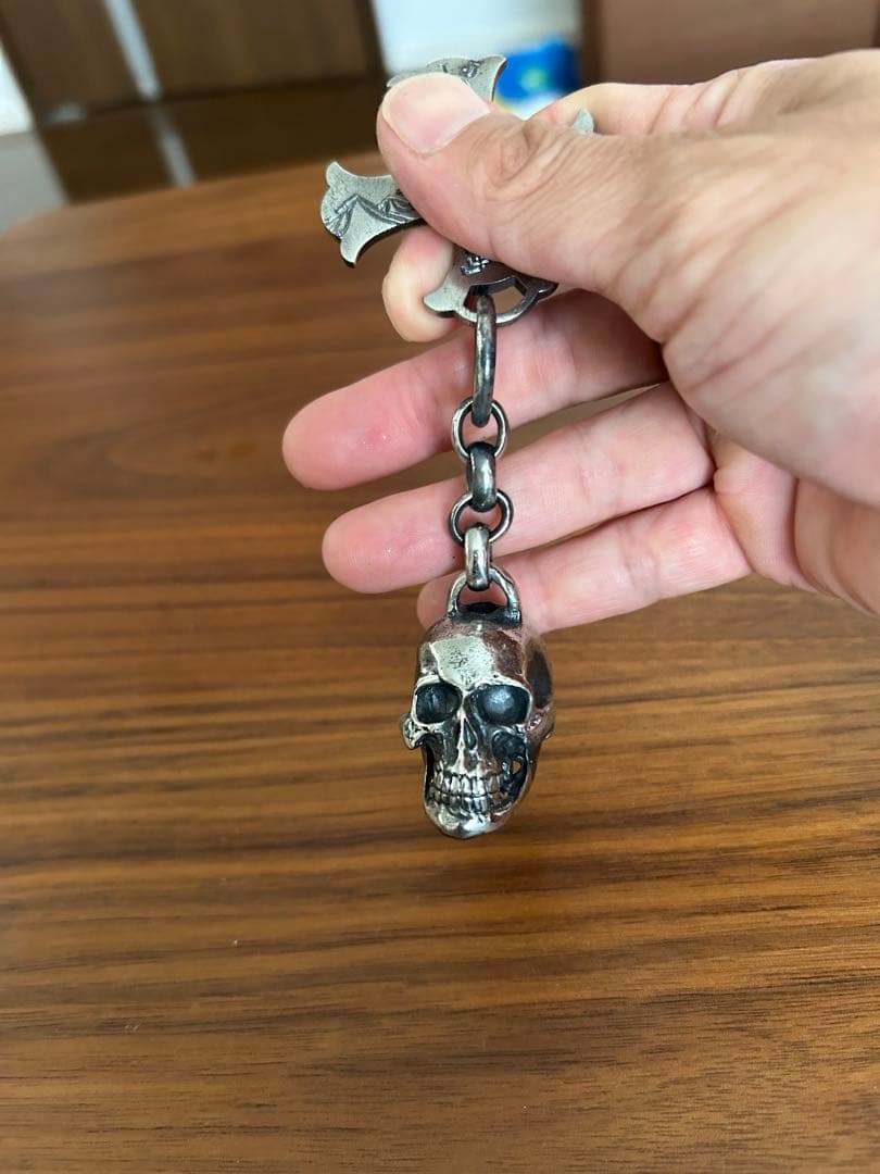 スカルキーホルダー