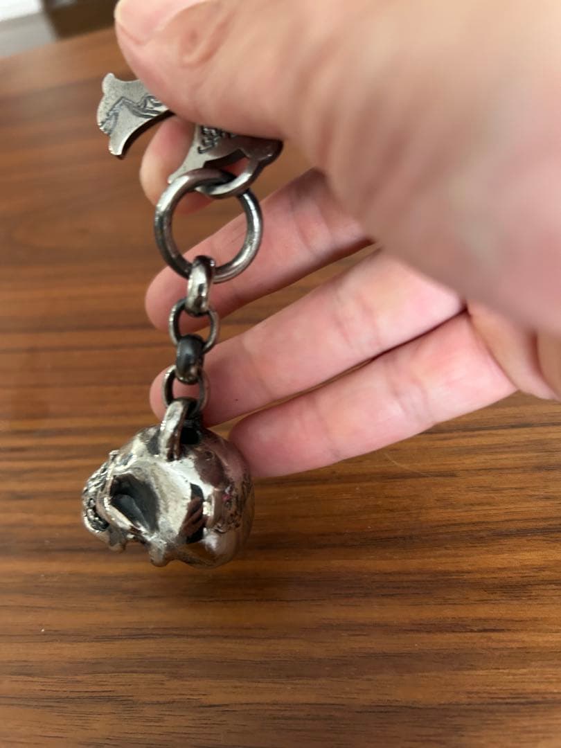 スカルキーホルダー