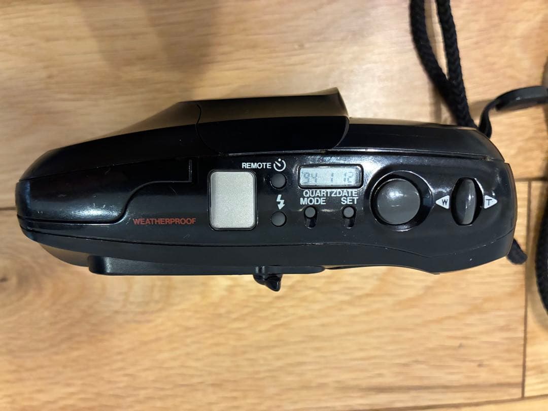 OLYMPUS μ ZOOM 120 コンパクトフィルムカメラ　パノラマ　黒