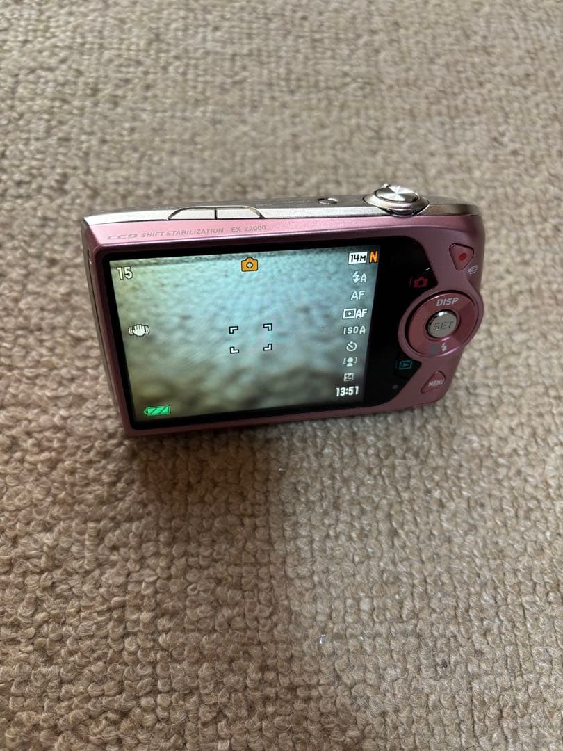 CASIO Exilim コンパクトデジタルカメラ ピンク EX-Z2000