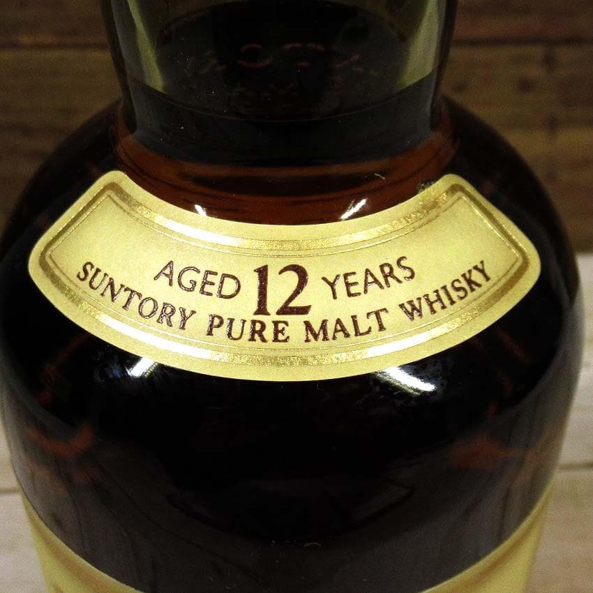 【q-142s/km】 SUNTORY　ウイスキー　山崎　12年　未開栓　箱付