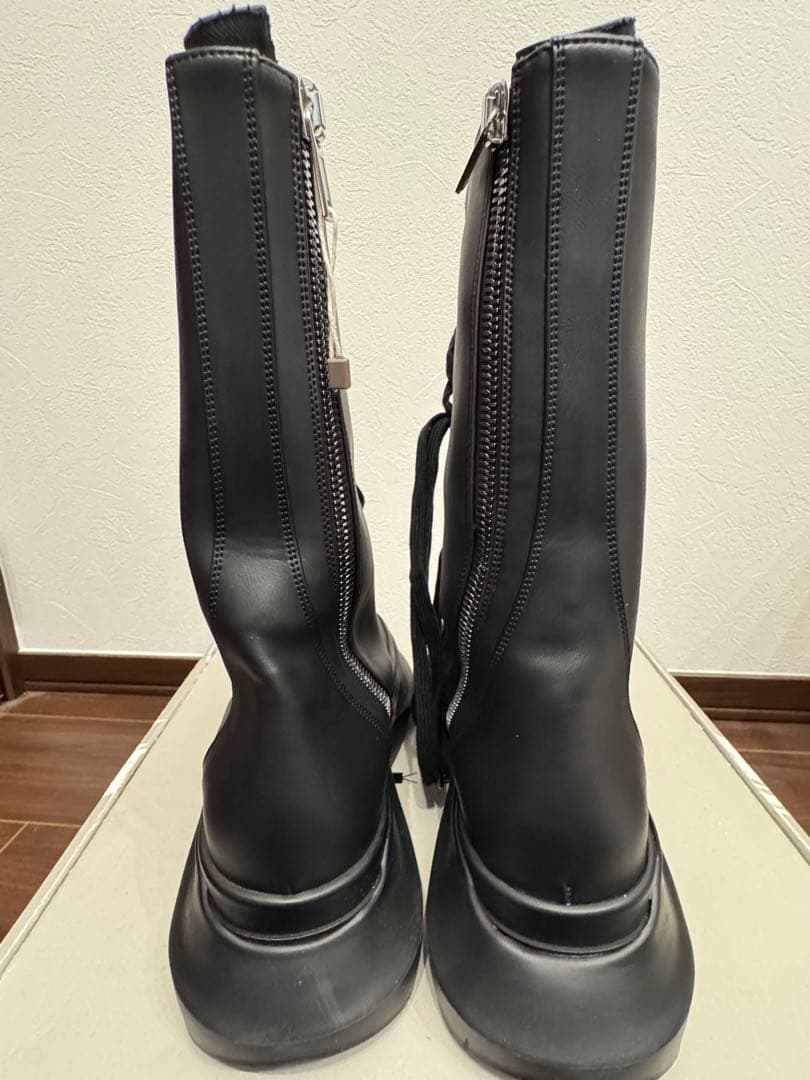 靴 RICK OWENS DRKSHDW Abstract Army Boots