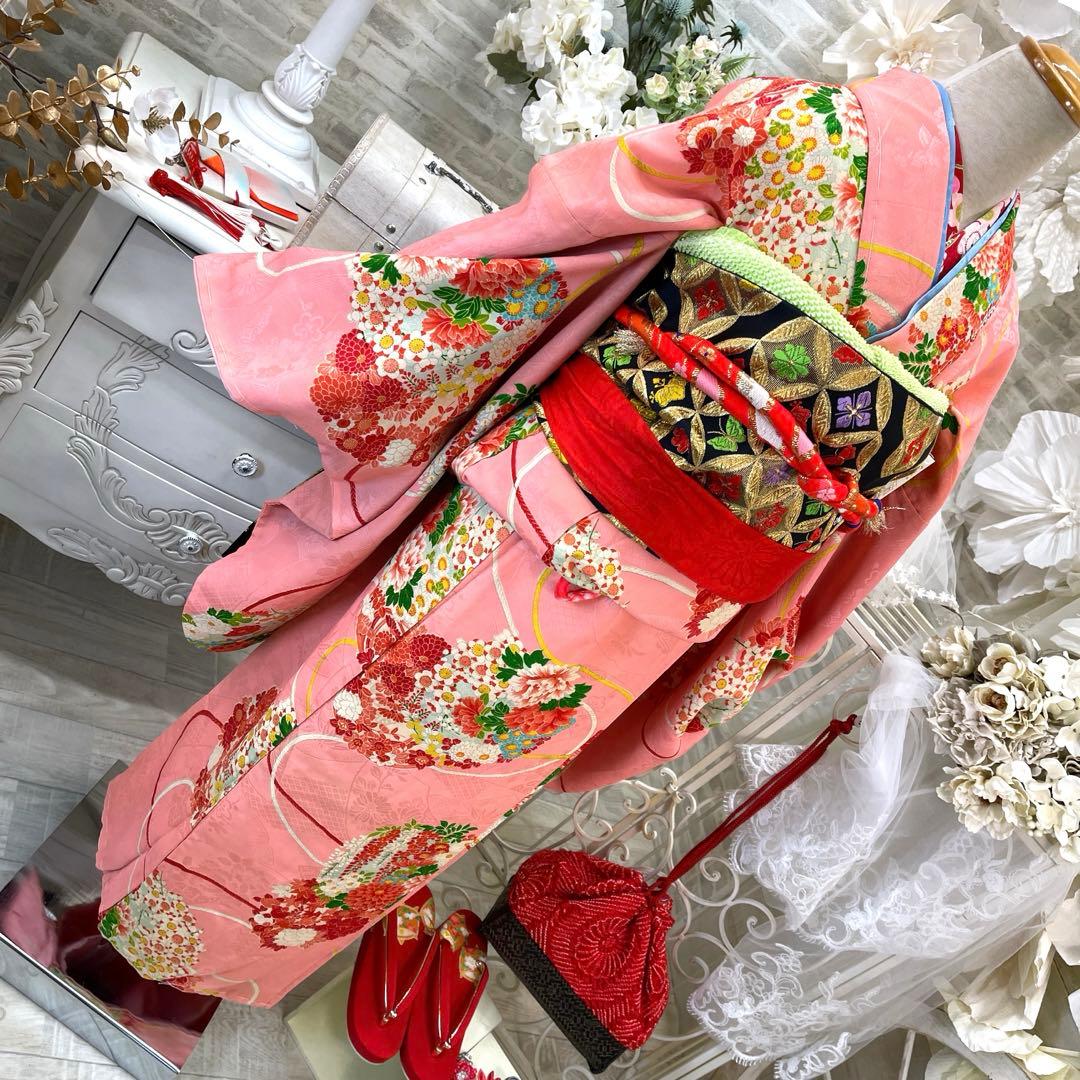 アンティーク七五三着物セット★7歳用