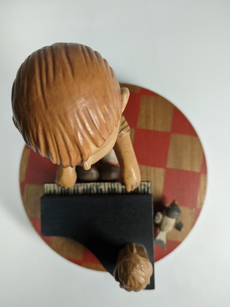 60sアンリ社製 ANRI シュローダー ビンテージオルゴール 木彫り人形