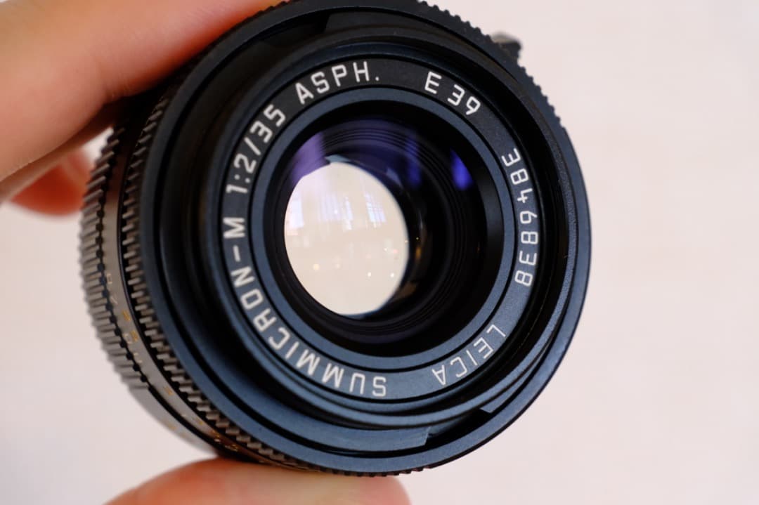 ズミクロン Summicron M35mm F2 ASPH フード付き