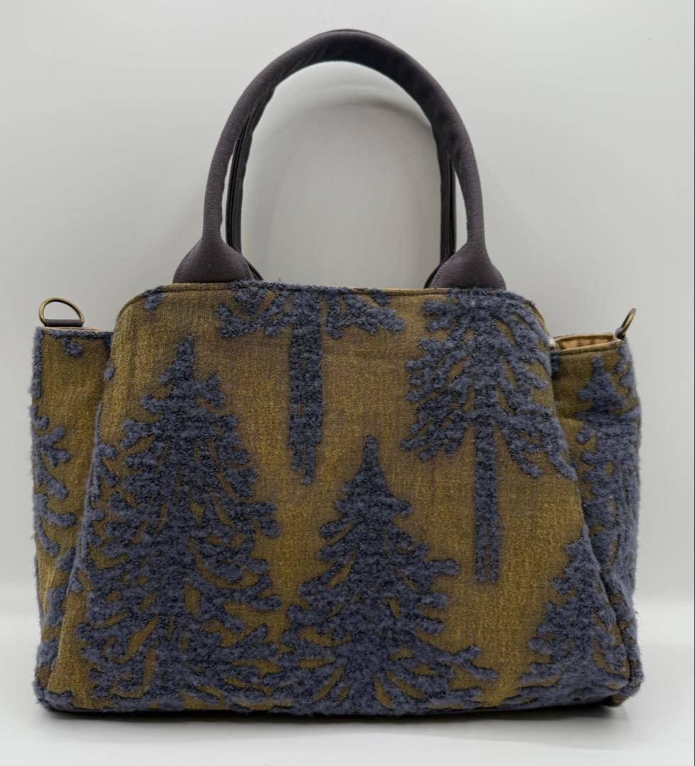 ミナペルホネン metsa ハンドメイドバッグ 1027Ⓓ