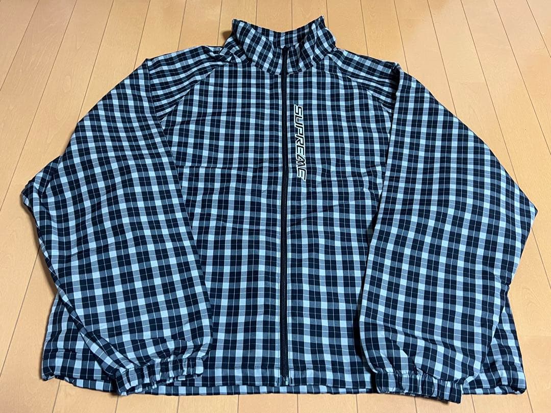 Y*s様 Supreme Plaid Track Jacket \"Black\"