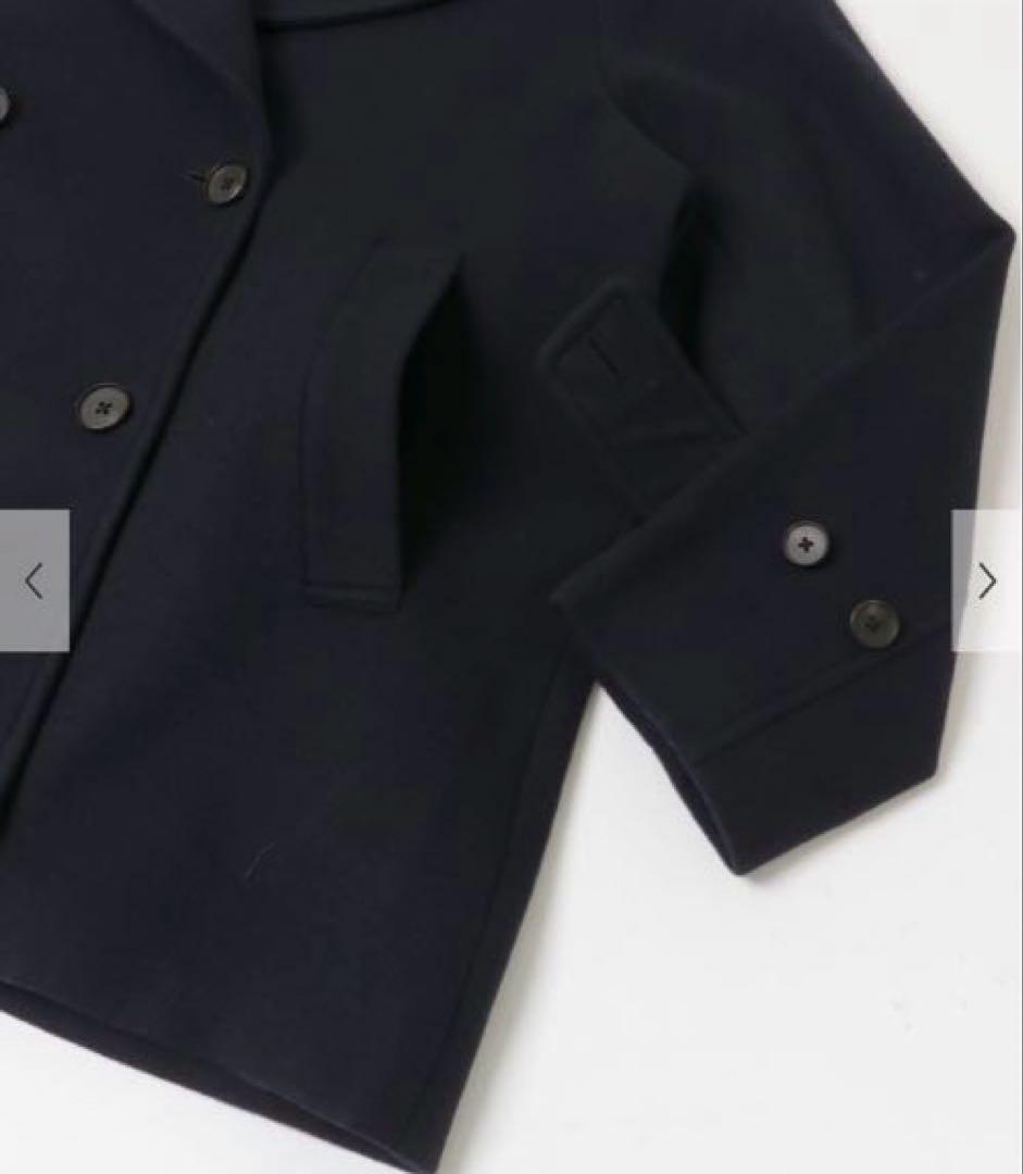 URBAN RESEARCH スーパー100メルトンPコート　ネイビー2025
