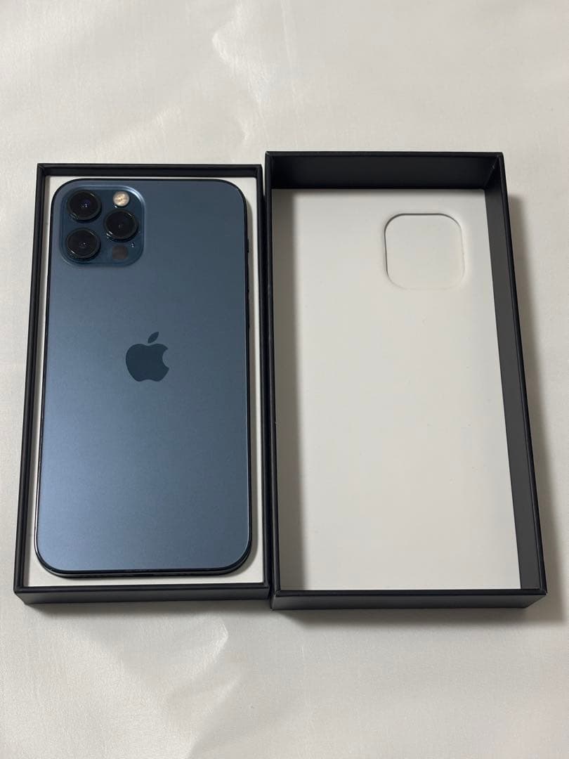 【美品】Apple iPhone 12 Pro ブルー 128GB SIMフリー