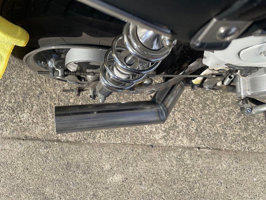 シャリー 鉄マフラー 鉄管