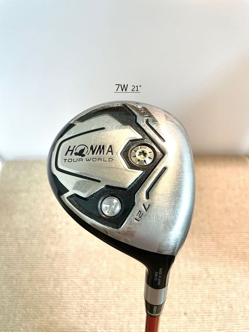 2015年モデルホンマゴルフ(本間ゴルフ) TW727 FW 3.5.7W 3本