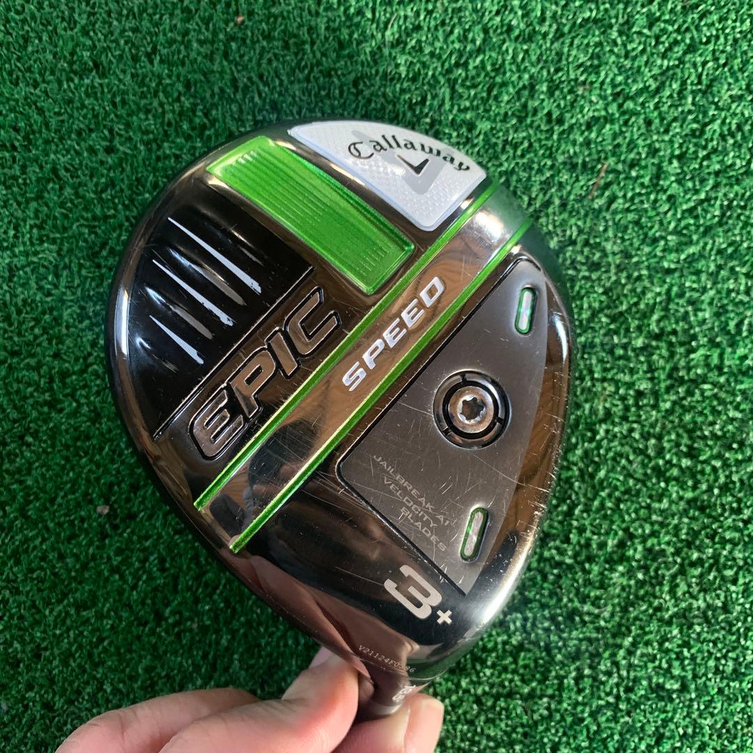 希少Callaway EPIC SPEED 3+ 13.5度フェアウェイウッド