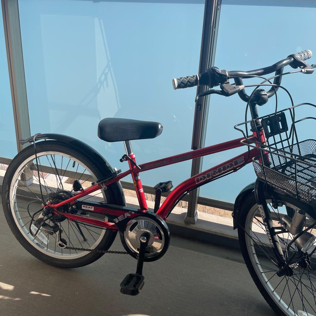 多摩市周囲お届け可) 男の子　自転車　22インチ