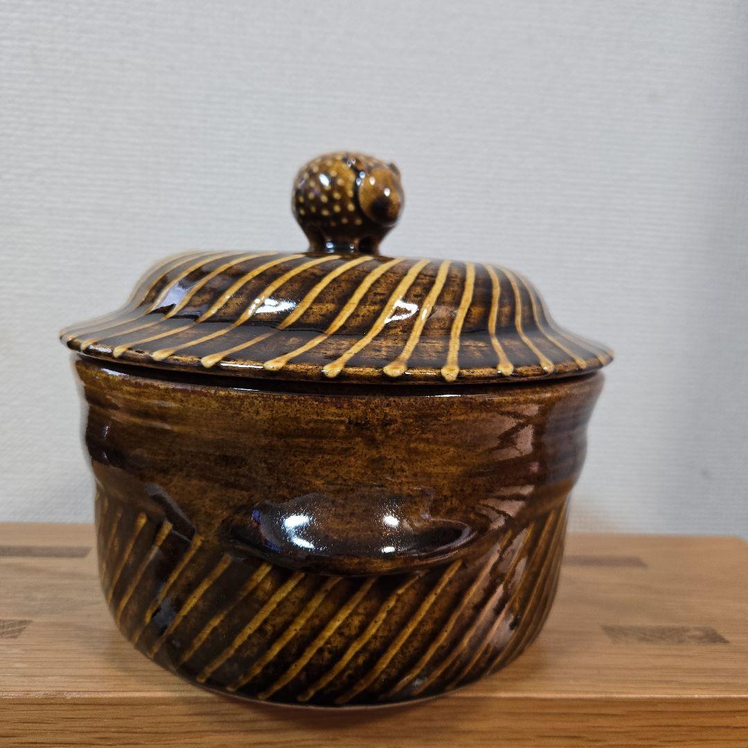レア‼希少‼【未使用】 ま工房　牧田亮　ハリネズミ土鍋