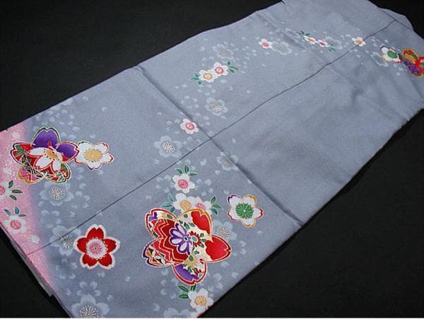 新品【仕立上】振袖・七五三・三つ身着物(長襦袢付き）