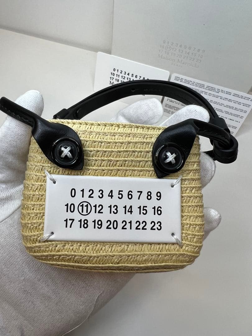 Maison Margiela メゾンマルジェラ ミニかごカゴ　ミニハンドバッグ