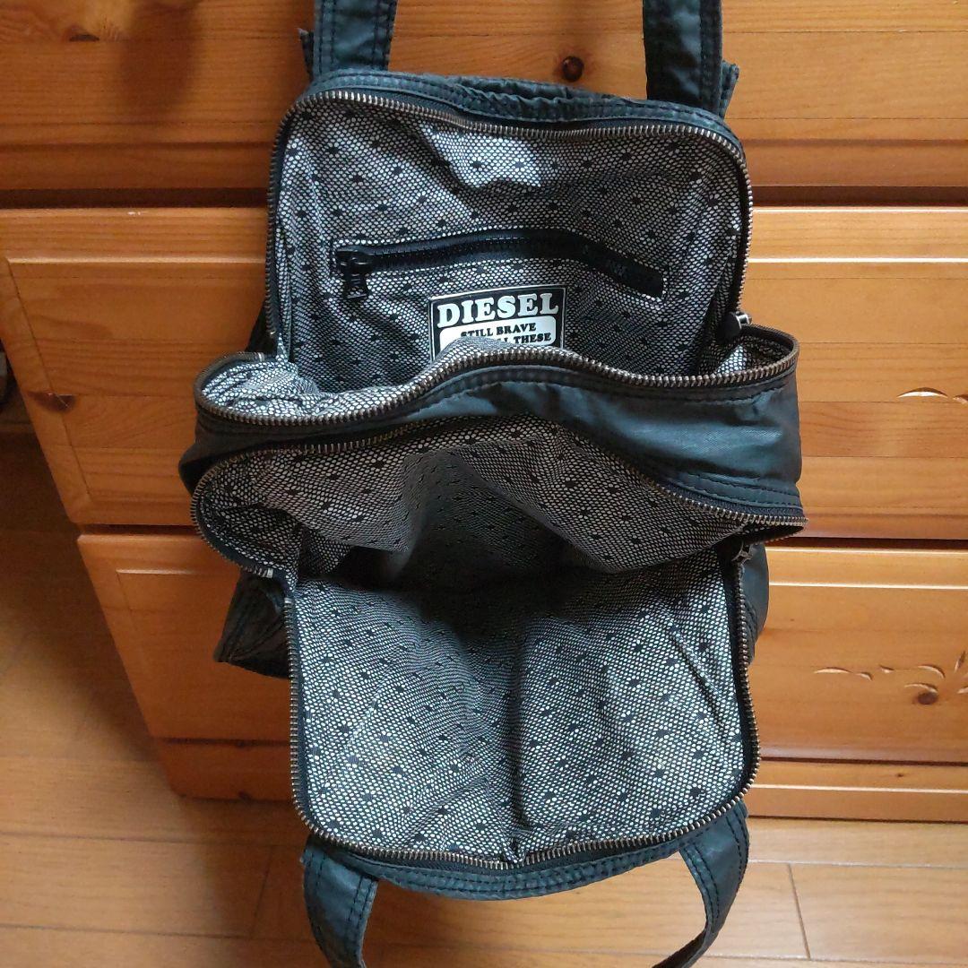 ディーゼルDIESELバッグ　Y2Kメタルロゴ
