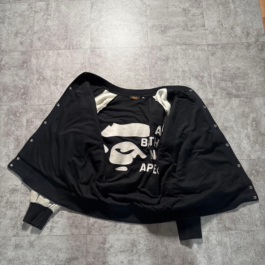 初期　アベイシングエイプ　スウェットスタジャン　XL ヴィンテージ　アーカイブ