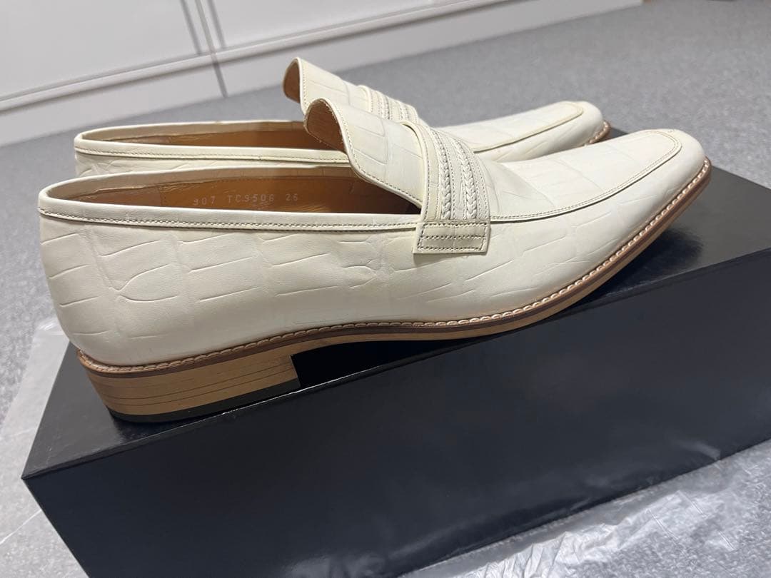 ★極美品★MENS TENORAS メンズ　ティノラス　靴　ホワイト