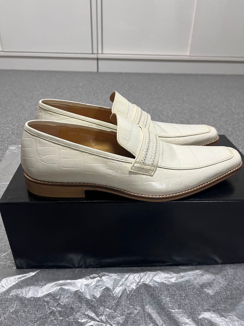 ★極美品★MENS TENORAS メンズ　ティノラス　靴　ホワイト