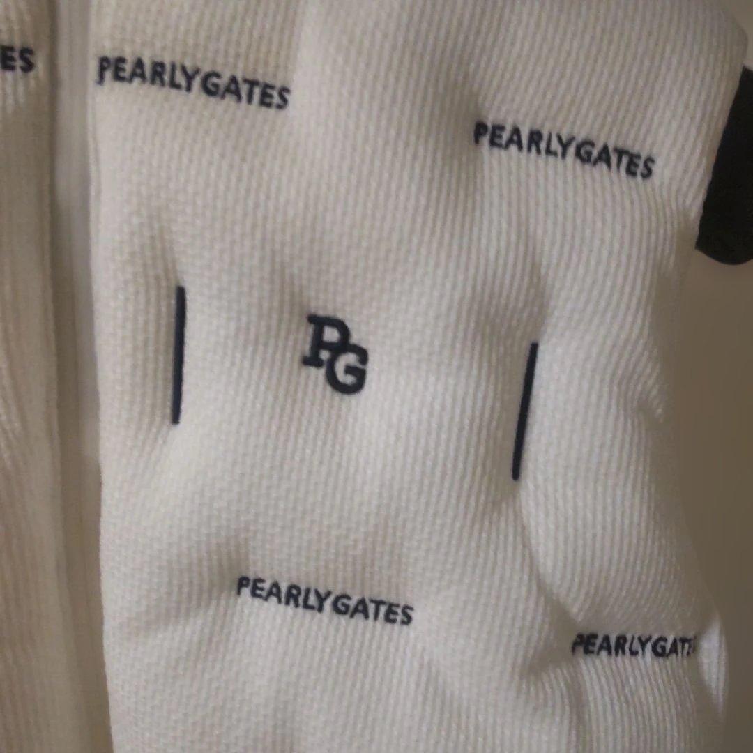 PEARLY GATES フード付きベスト ホワイト