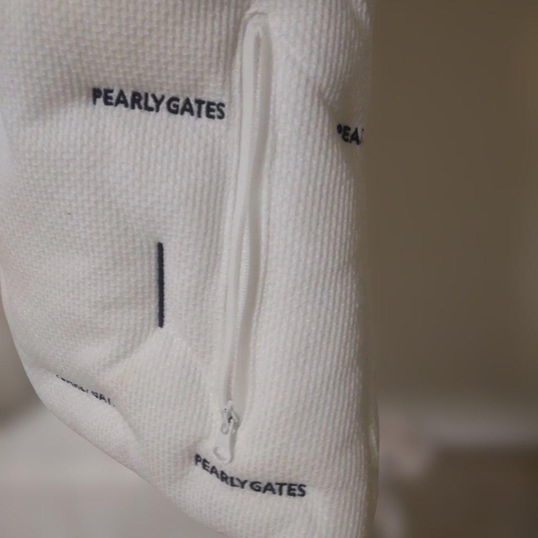 PEARLY GATES フード付きベスト ホワイト