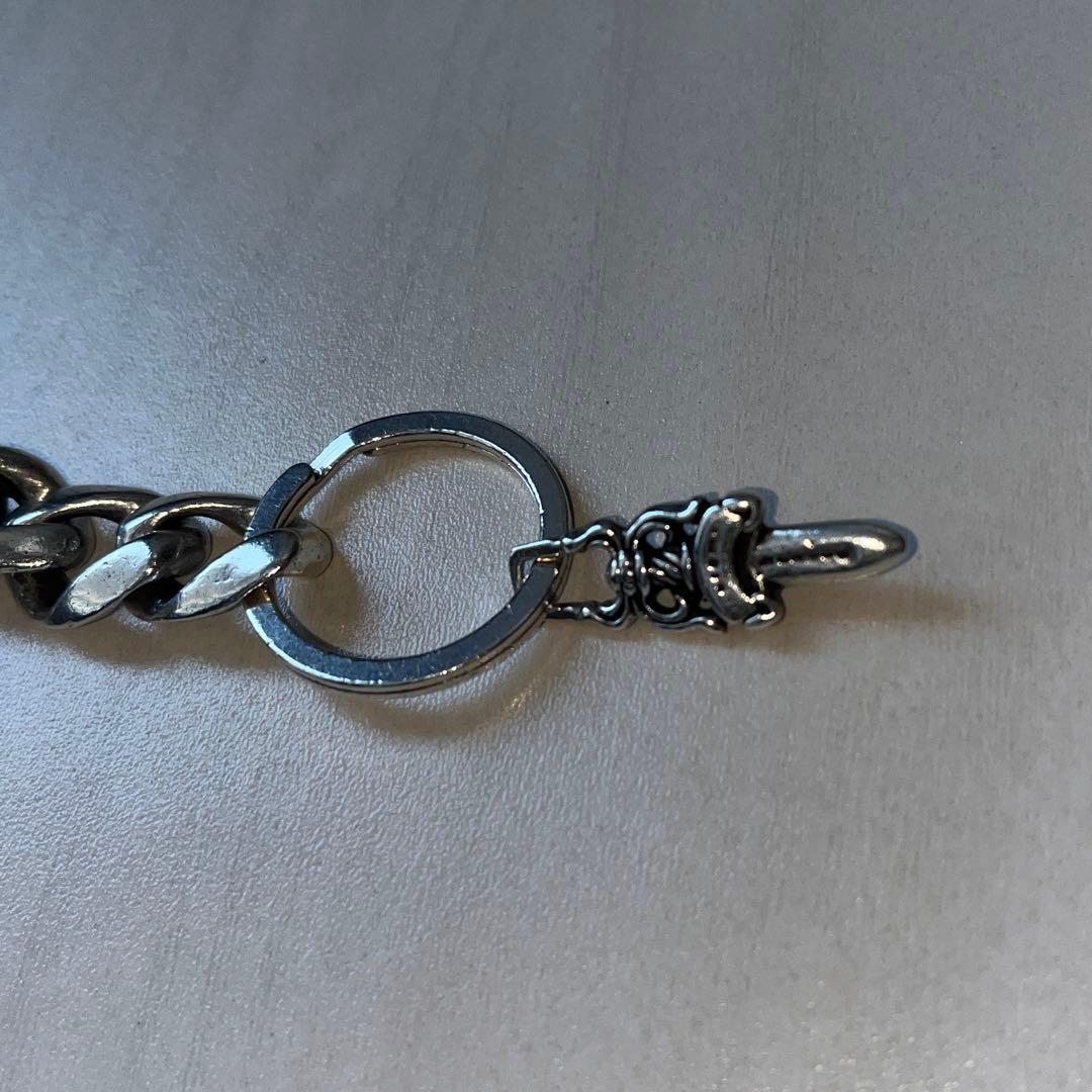 クロムハーツ クラシック キーチェーン ショート ダガー
