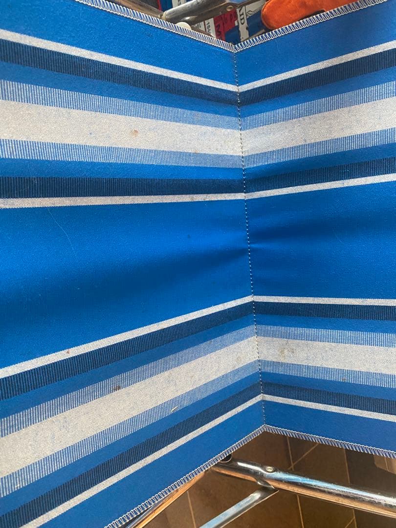 ZIPDEEチェアブルー二脚セット