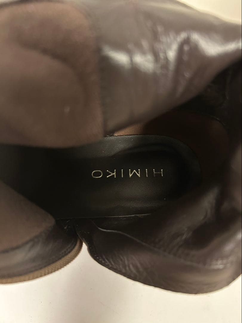 HIMIKO サイドVカットショートブーツ　641412