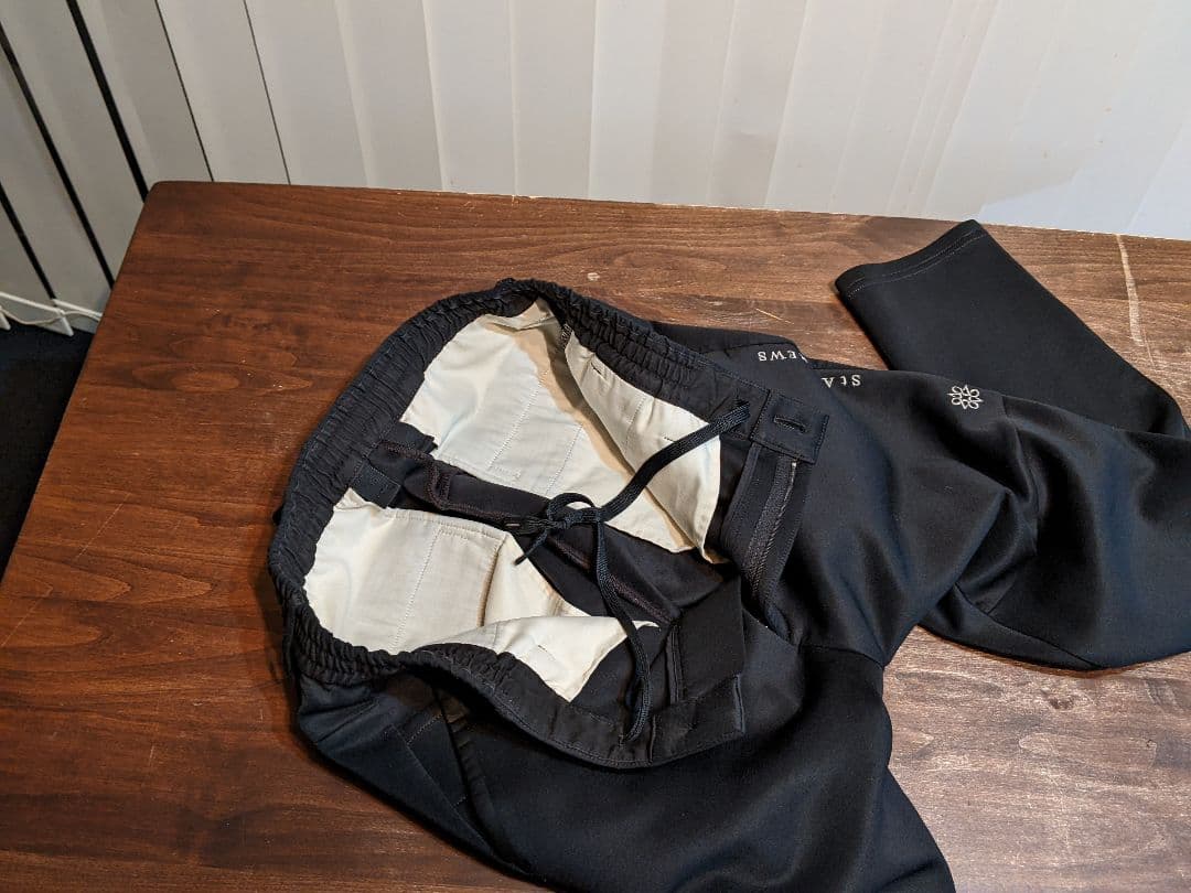 セントアンドリュース　超ストレッチ　ロングパンツ　ジャージ　ジョガーパンツ　風