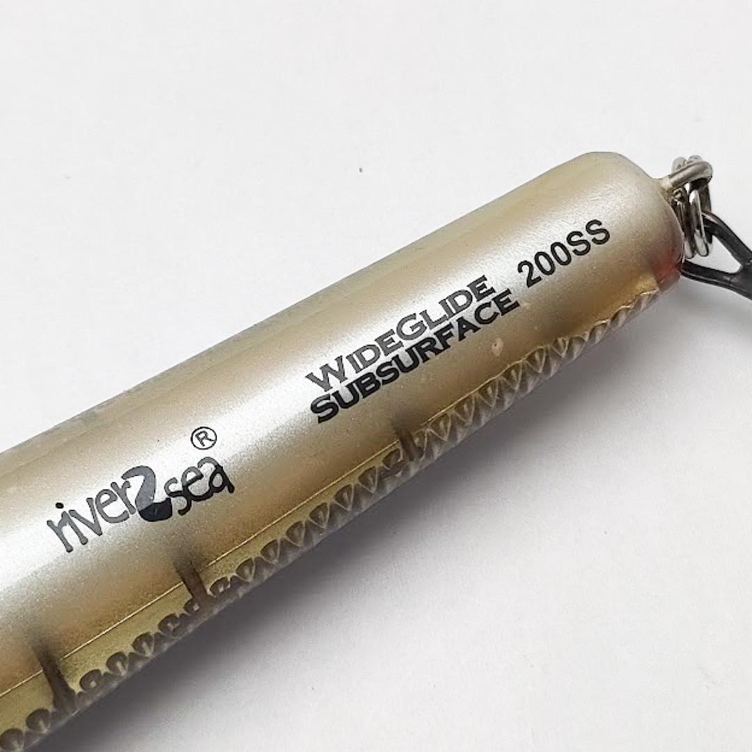 リバー2シー ワイドグライド 200 スローシンキング ビッグベイト 未使用