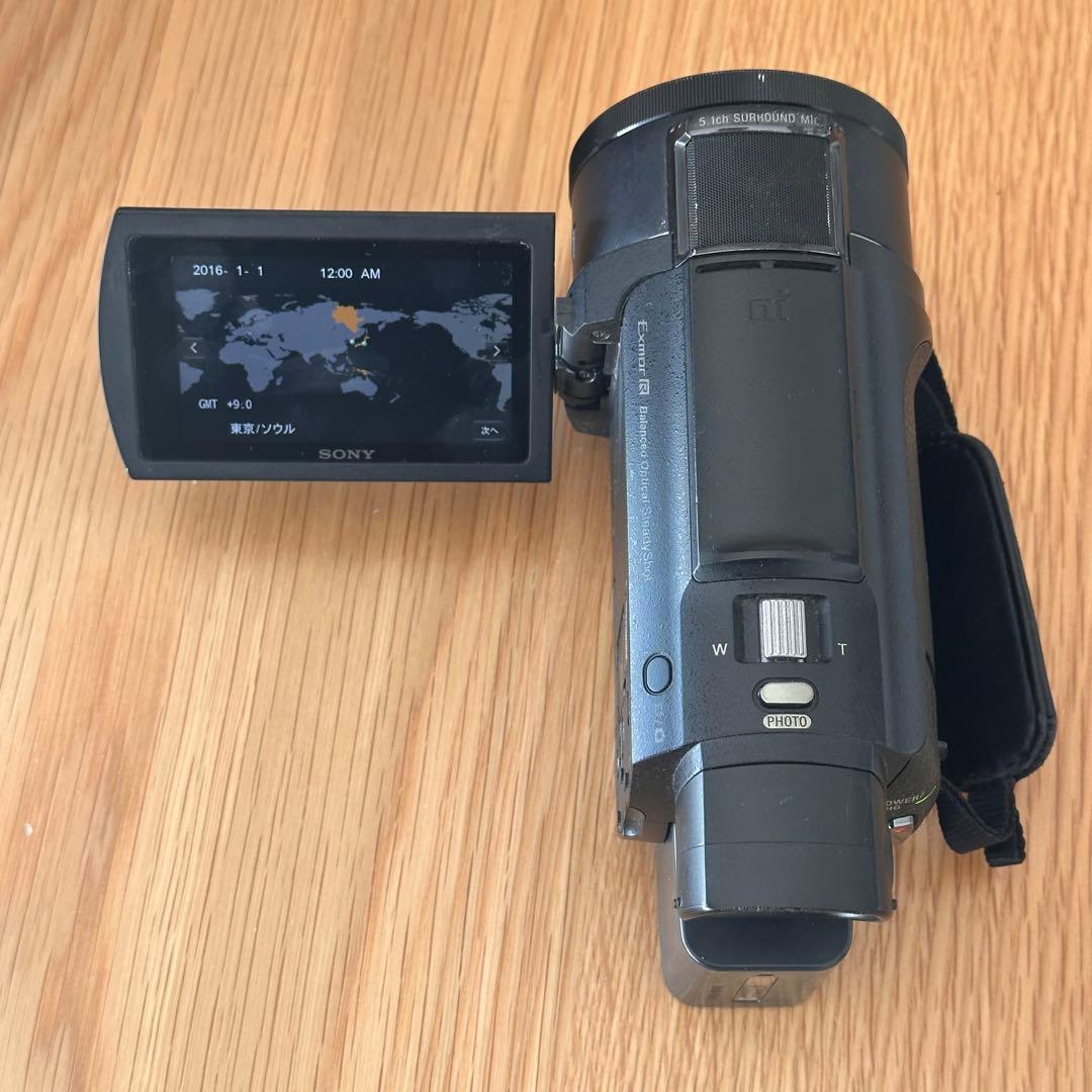 FDR-AX55 Sony ビデオカメラ ハンディカム ジャンク 訳あり