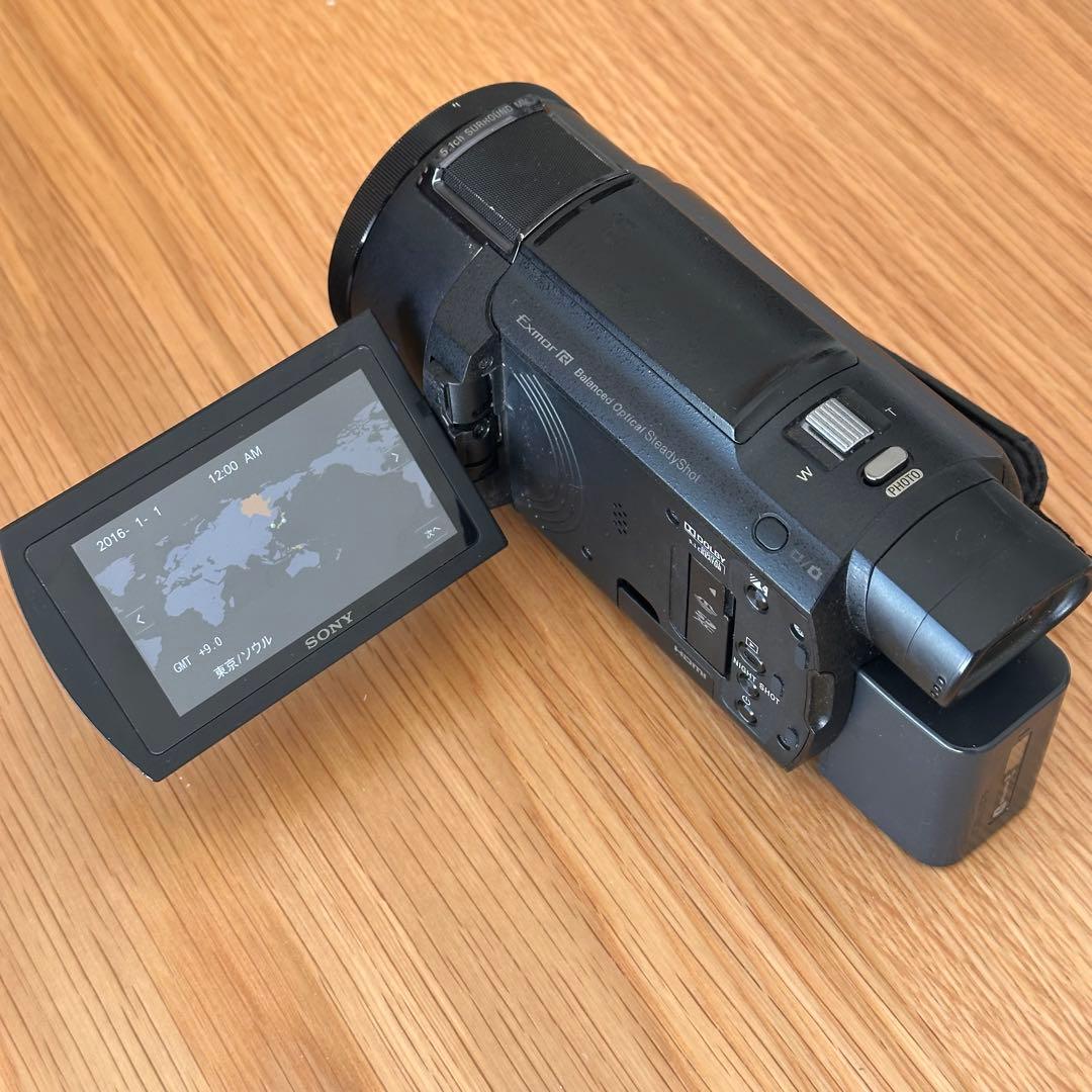 FDR-AX55 Sony ビデオカメラ ハンディカム ジャンク 訳あり