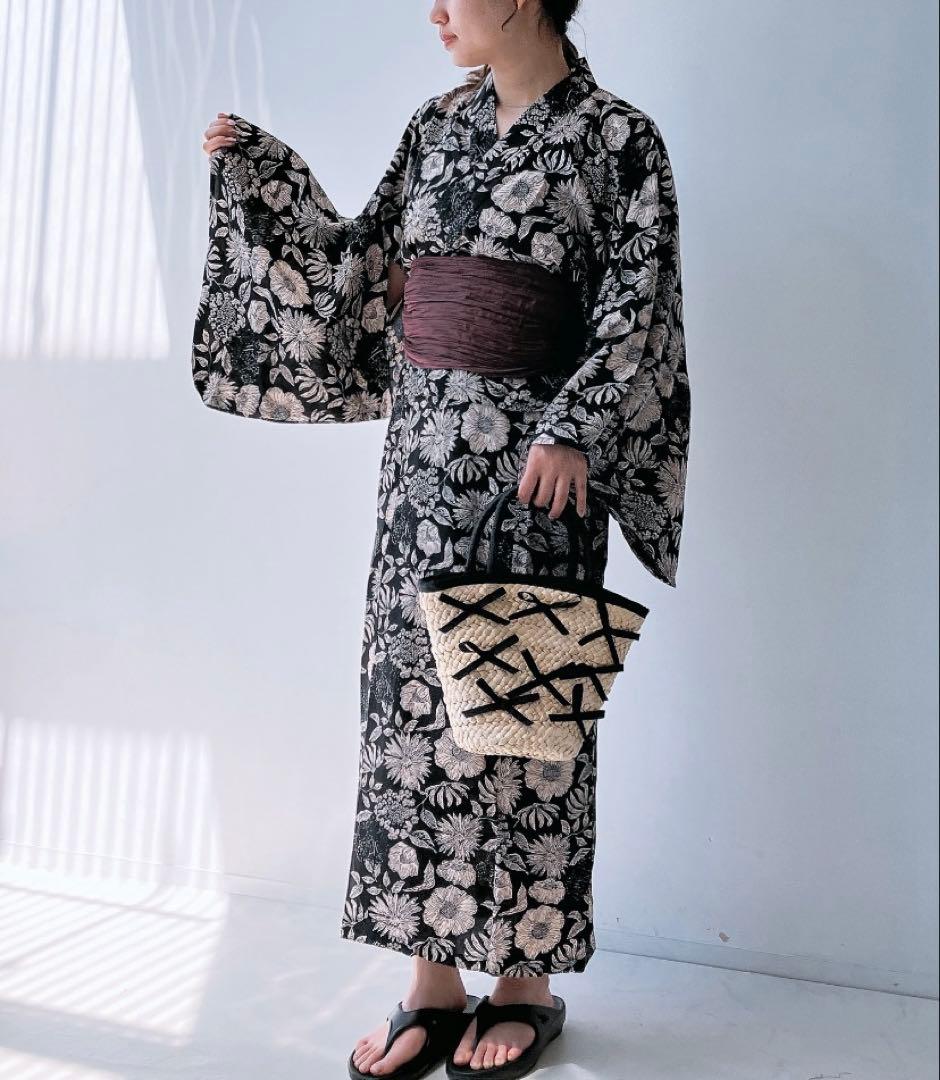 新品タグ付き　asa know as ひんやり 2wayセパレート浴衣