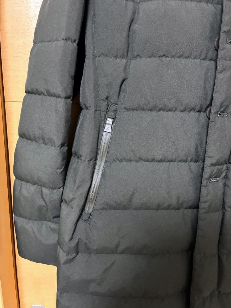 HERNO ヘルノ LAMINAR フーデッドダウンチェスターコート 48