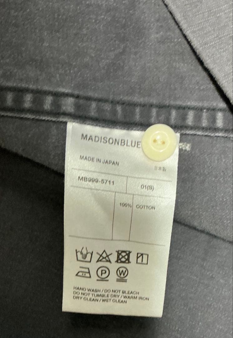 トップス MADISONBLUE HAMPTON BACK SATIN SHIRT 01