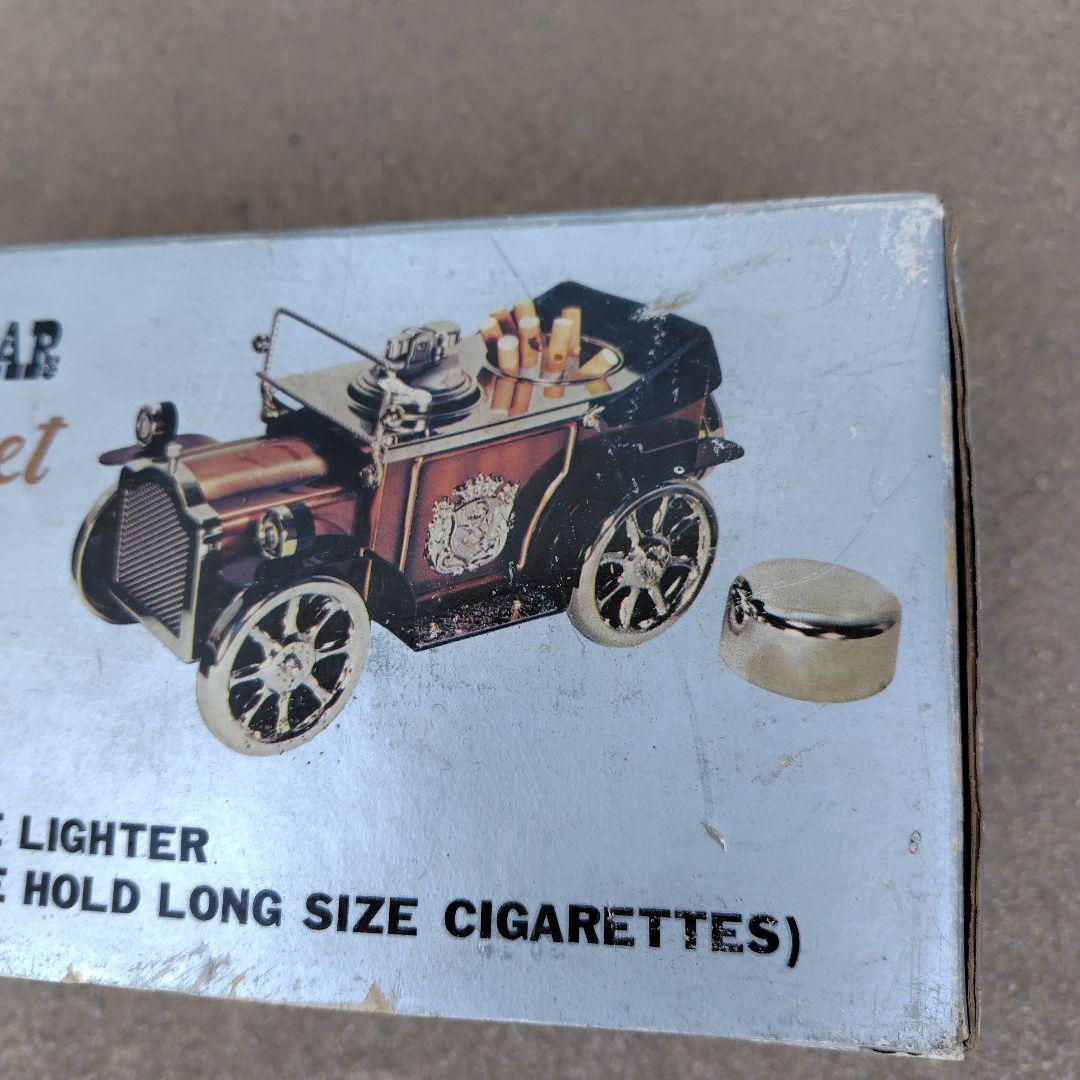 OLDTIMER CAR　クラシックカー型　ライター　灰皿　アンティーク レトロ