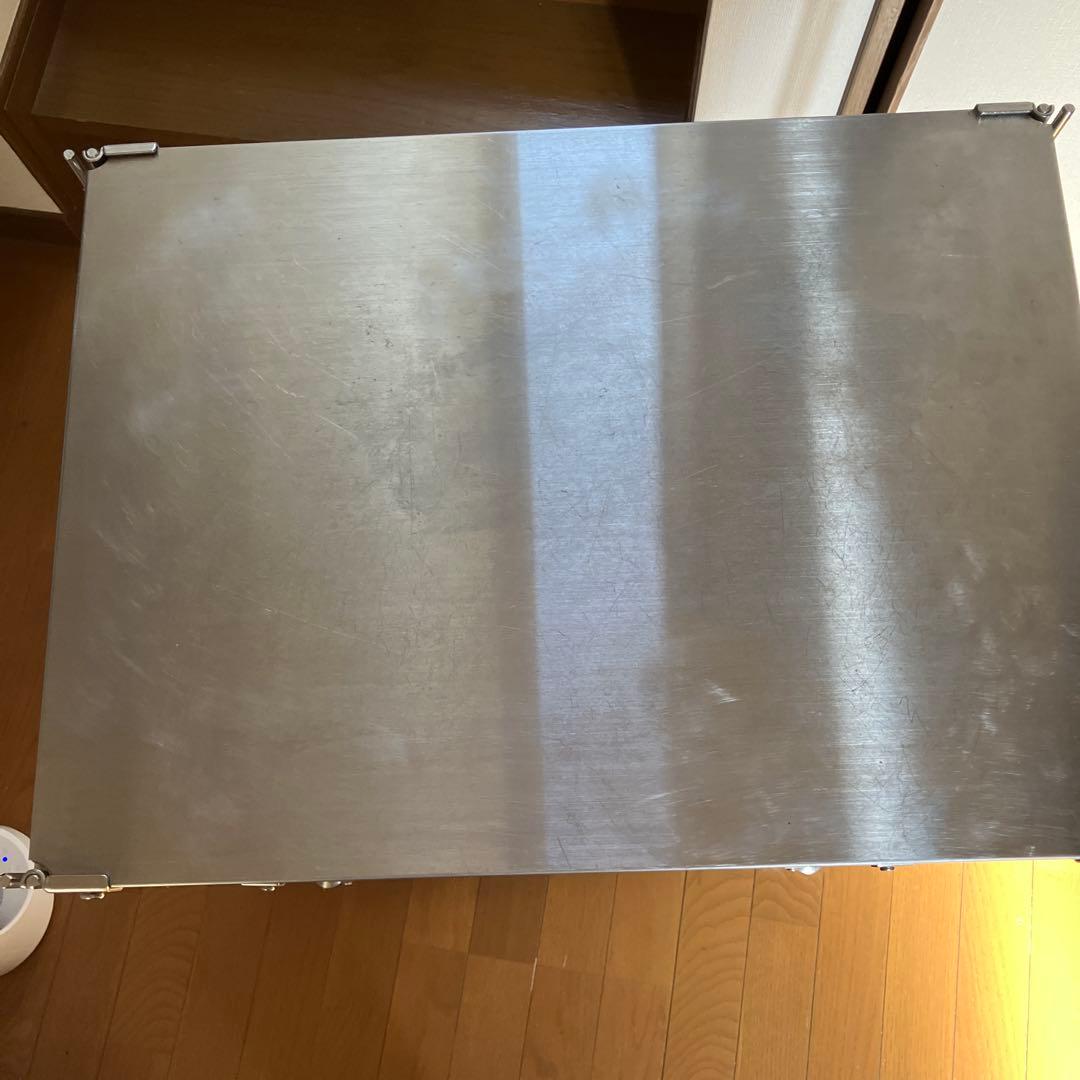 無印良品 ステンレスユニットシェルフ小