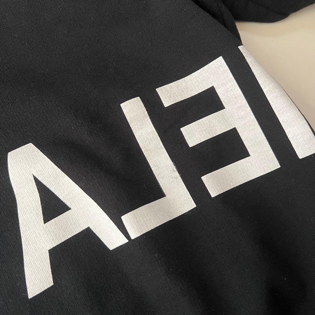 MM6 メゾンマルジェラ スウェット トレーナー ブラック 川口春奈さん着用