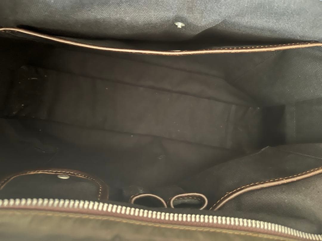 Felisi フェリージ ダークグリーン ビジネスバッグ