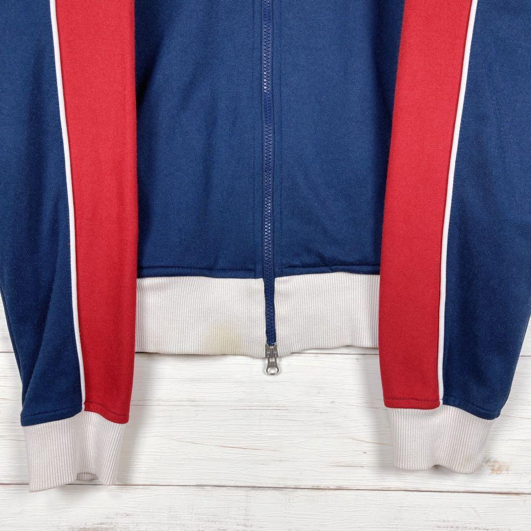 【NIKE】トラックジャケット M マルチカラー 刺繍ロゴ ネイビー