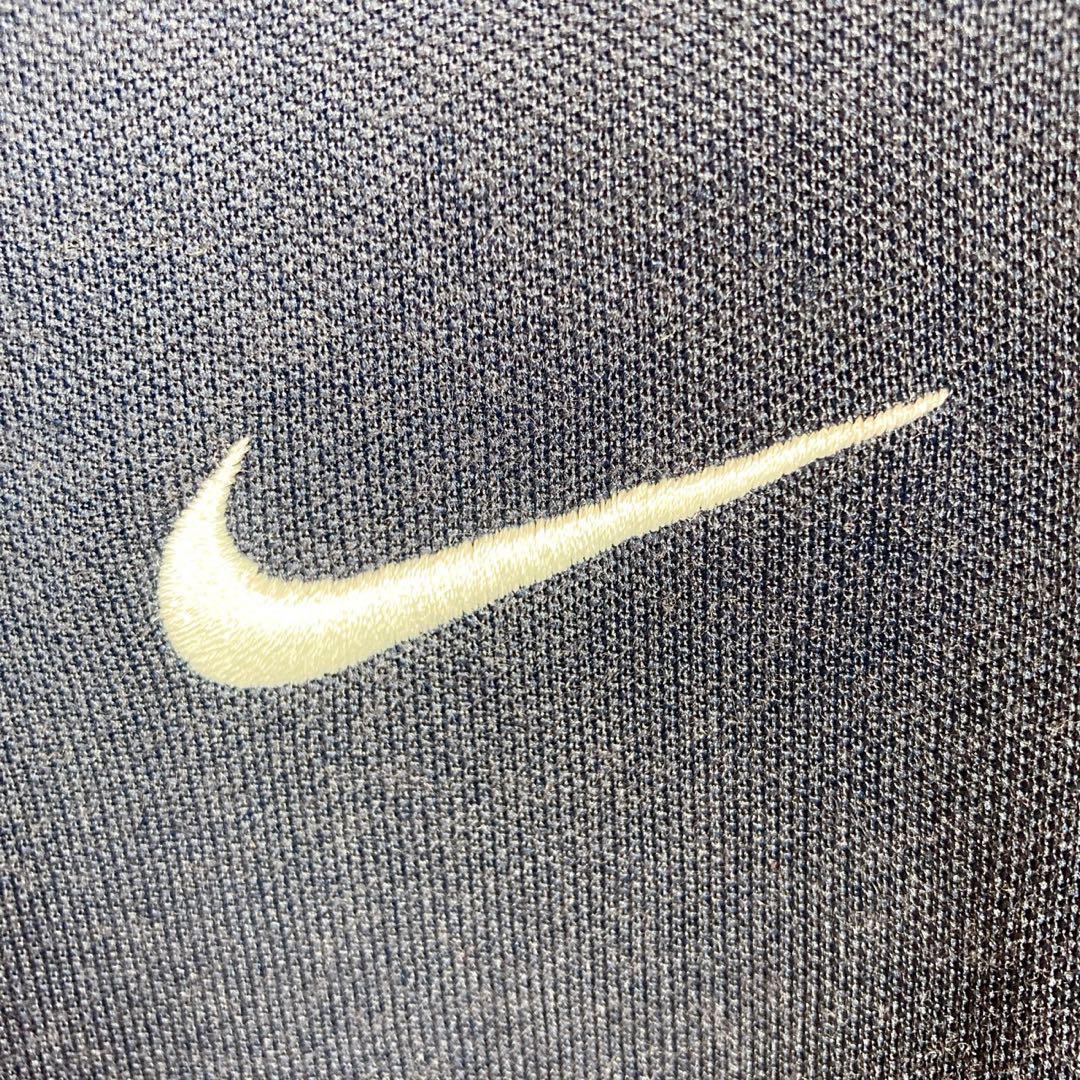 【NIKE】トラックジャケット M マルチカラー 刺繍ロゴ ネイビー