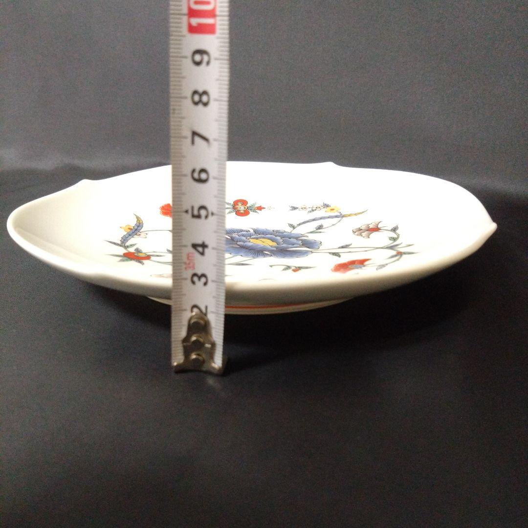 未使用　十三代柿右衛門窯筆頭絵付師舘林　古琳庵　中皿５枚　お祝い