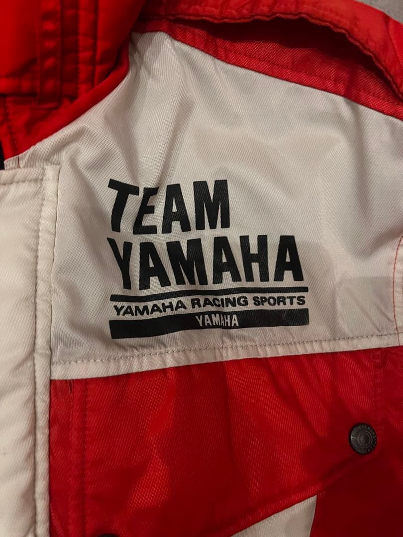 G*T様 YAMAHA TEAMジャケット レッド　サイズM