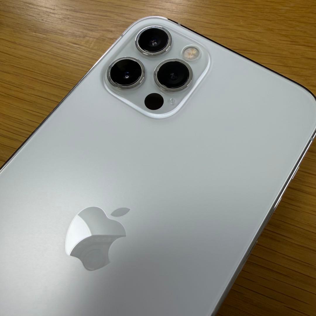 【即日発送可】iPhone12Pro 512GB シルバー 保護フィルムセット