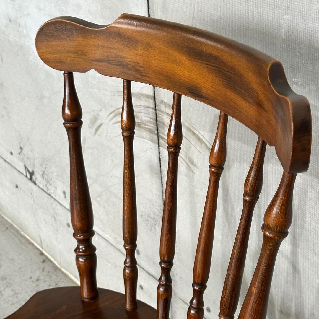 ✿昭和レトロ✿60s〜70s 飛騨産業 キツツキマーク ダイニングチェア